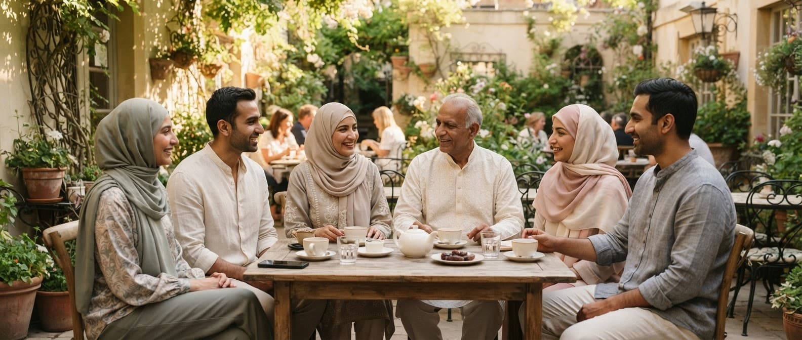 Community gathering with Ghar Bassao